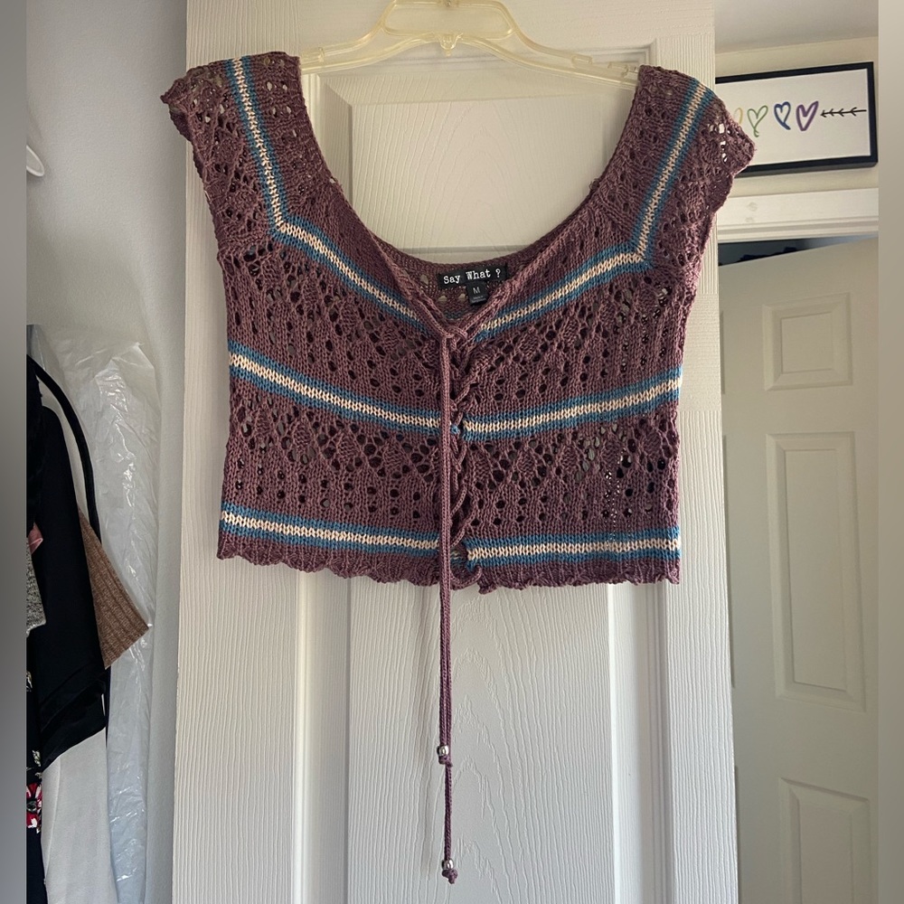 Crochet Crop Top